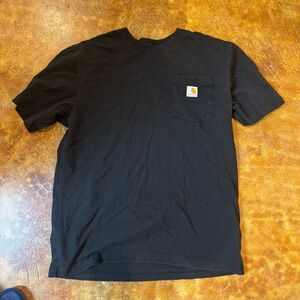 Carhartt K87-BLK Men's Short Sleeve T-shirt - Black, M